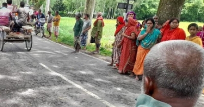 পাঁচবিবিতে ট্রাকচাপায় ভ্যানচালকের মর্মান্তিক মৃত্যু